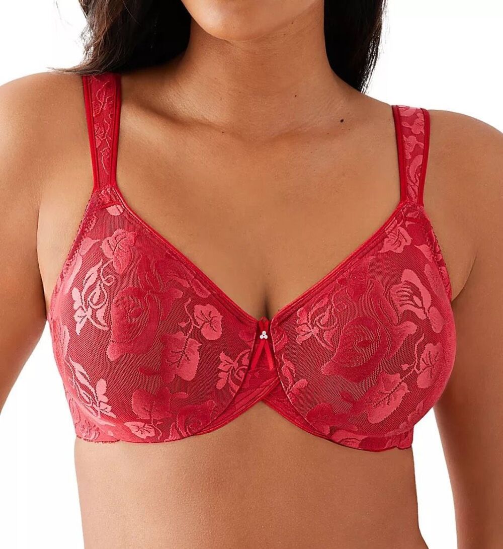 Wacoal Awareness Full Figure Seamless Underwire Bra Equestrian Red 42DD